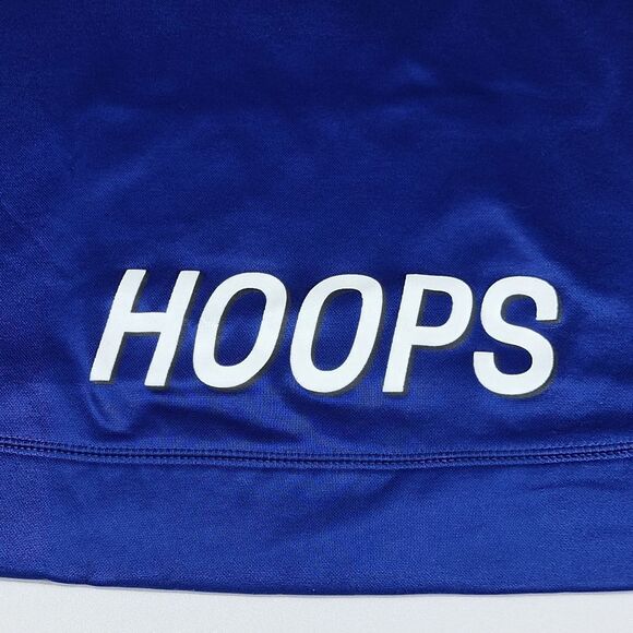 Justice Girls Blue "Hoops" Fleece Hoodie Jacket Size 10 - Picture 5 of 15